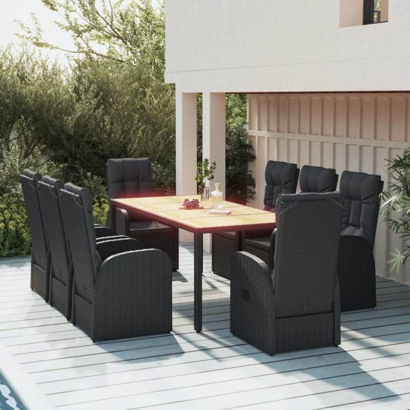 stradeXL 9 Piece Garden...