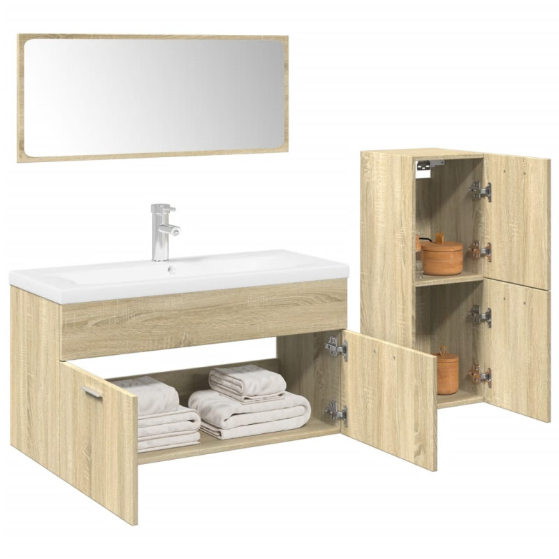 stradeXL 3 Piece Bathroom...