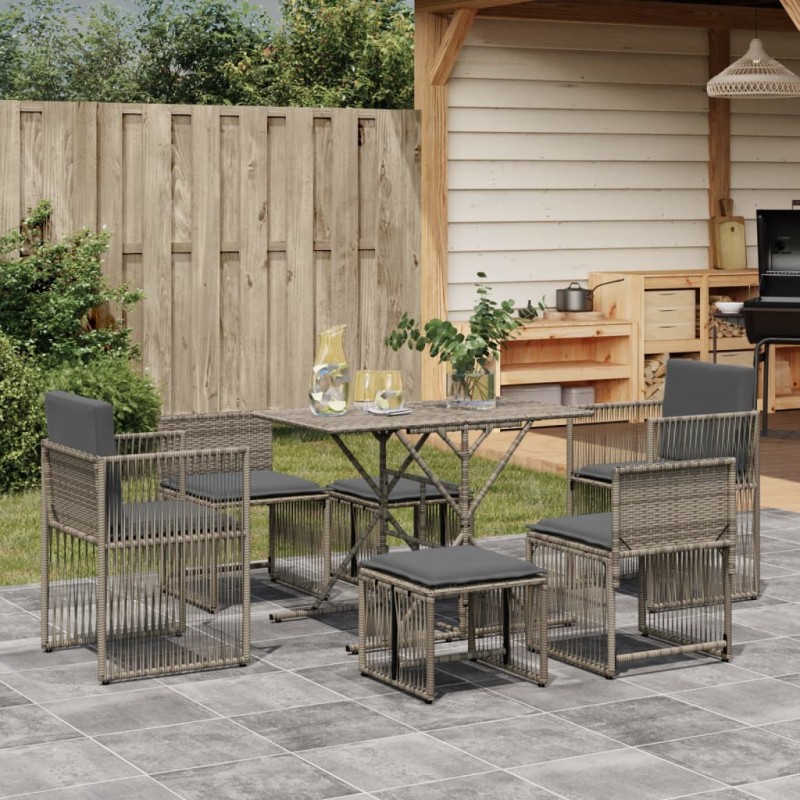 stradeXL 7 Piece Garden...