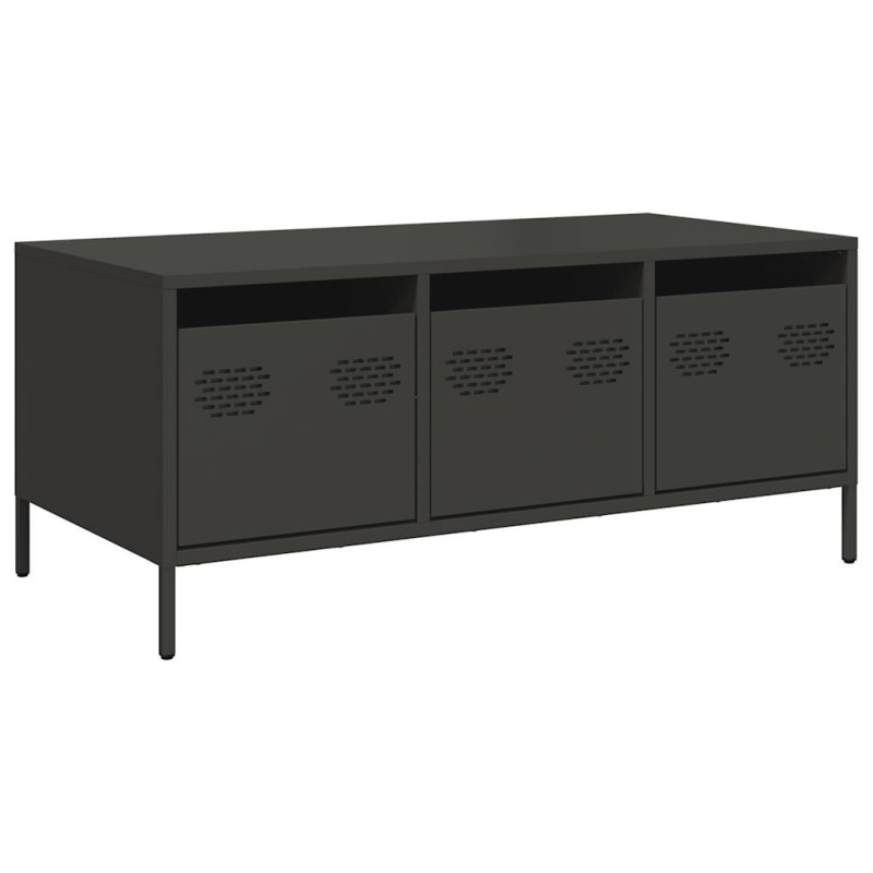 stradeXL Coffee Table Black...