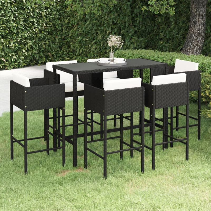 stradeXL 7 Piece Garden Bar...