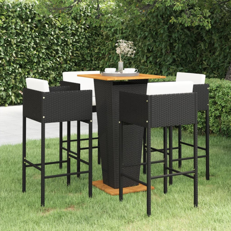 stradeXL 5 Piece Garden Bar...