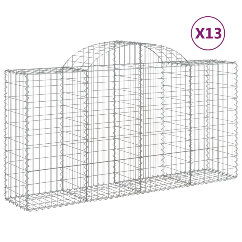 stradeXL Arched Gabion...