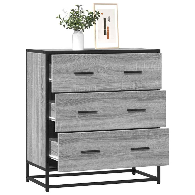 stradeXL Sideboard Grey...