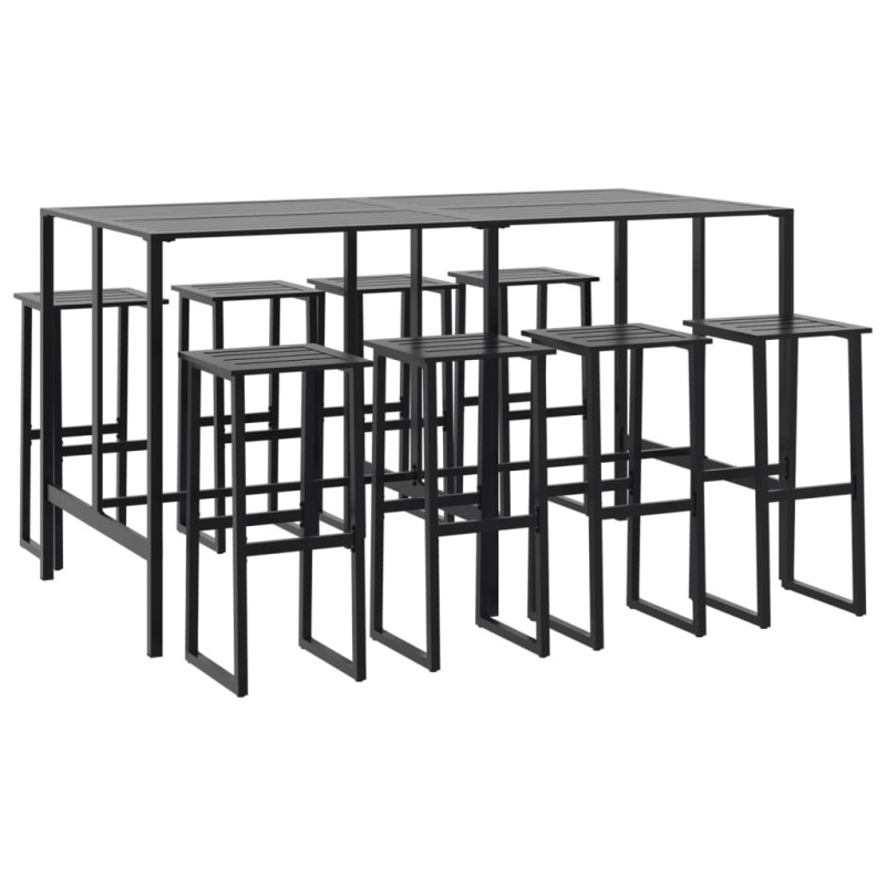 stradeXL 9 Piece Garden Bar...