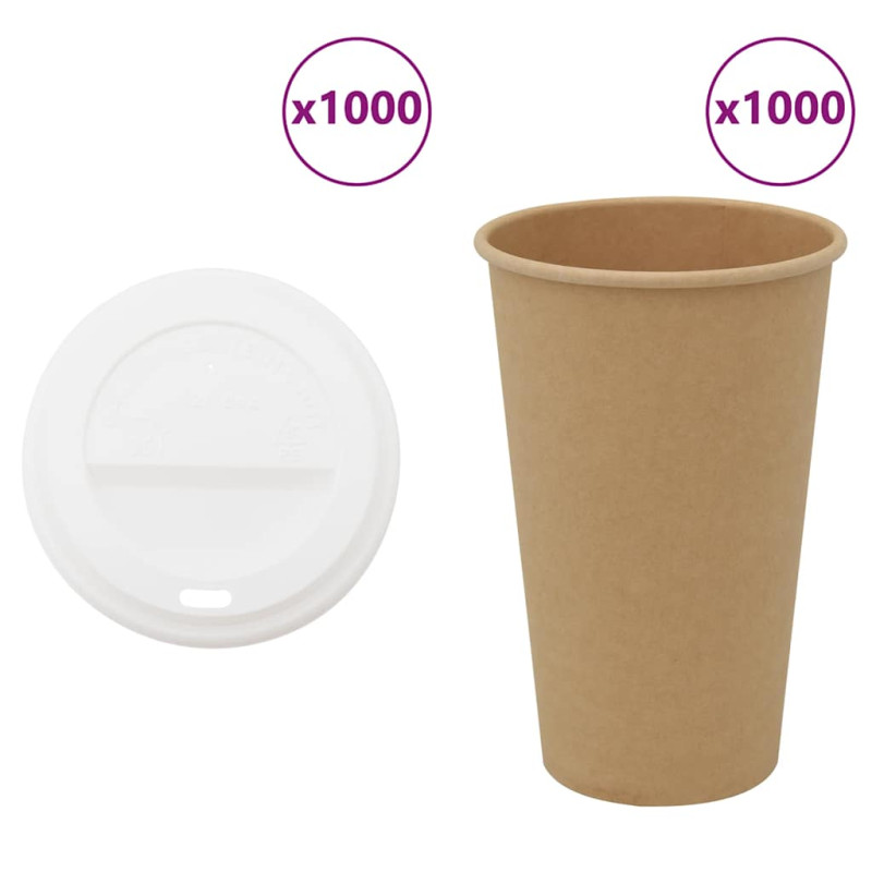 stradeXL Paper Coffee Cups...