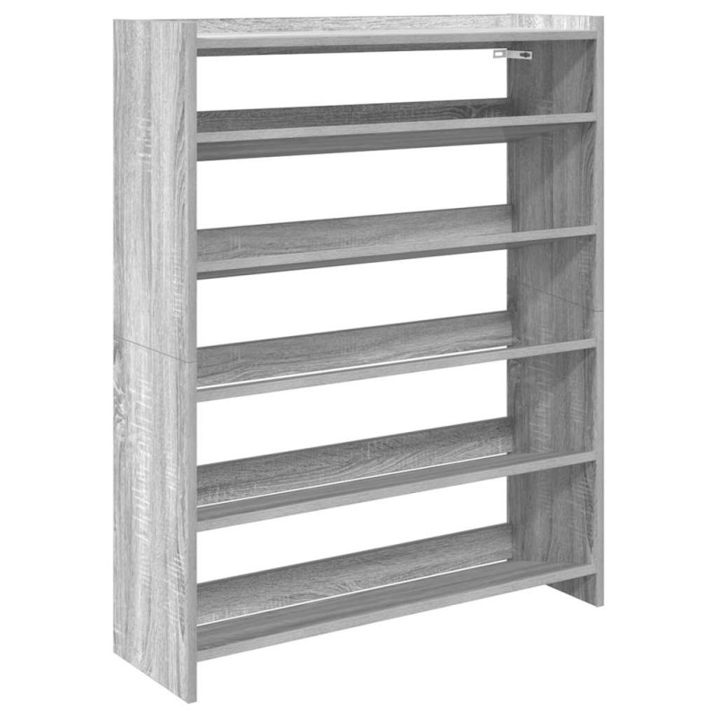 stradeXL Shoe Rack Grey...