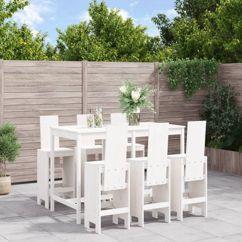 stradeXL 7 Piece Garden Bar...