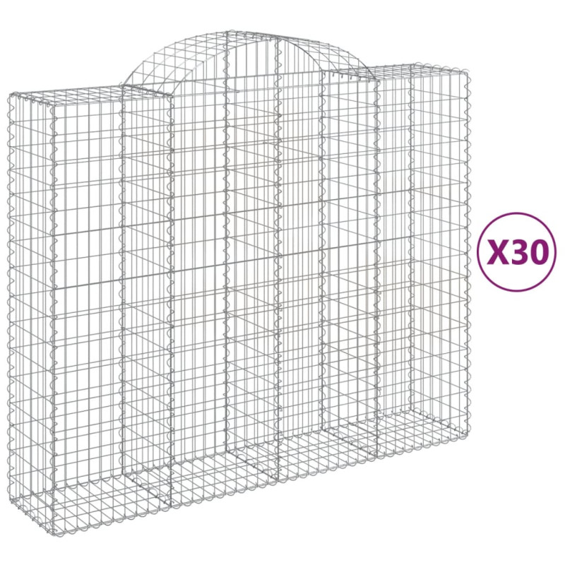 stradeXL Arched Gabion...