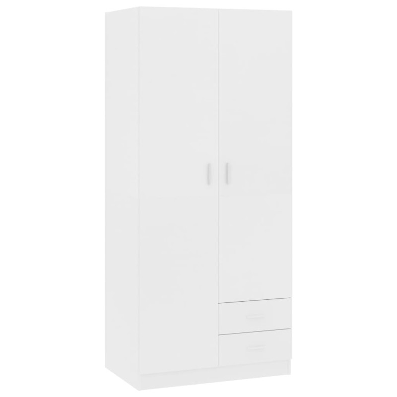 vidaXL Wardrobe White...