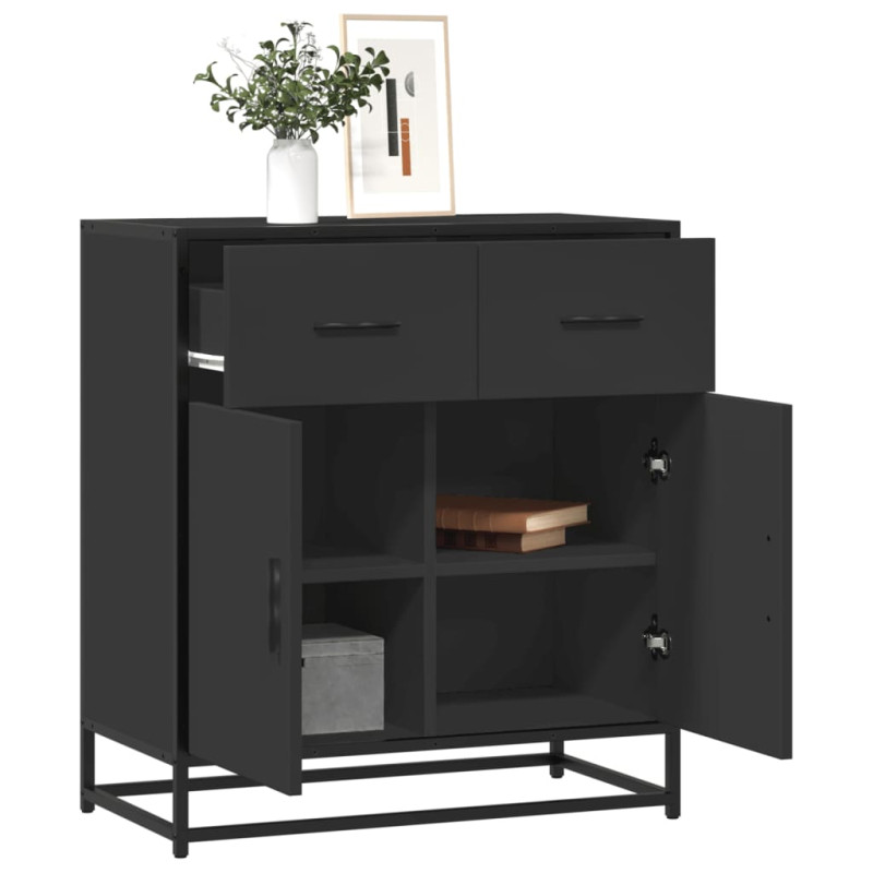 stradeXL Sideboard Black...