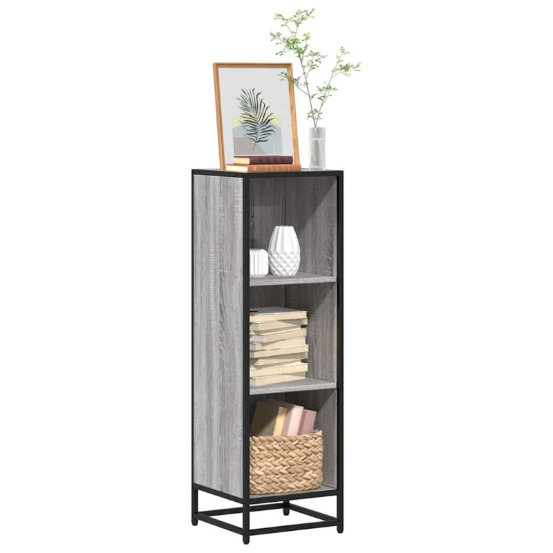 stradeXL Book Cabinet Grey...