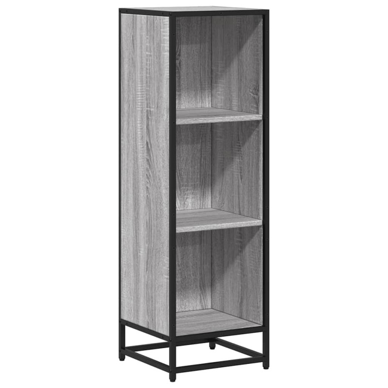 stradeXL Book Cabinet Grey...