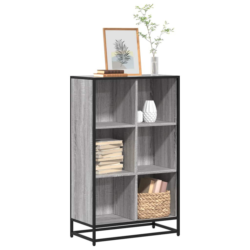 stradeXL Book Cabinet Grey...