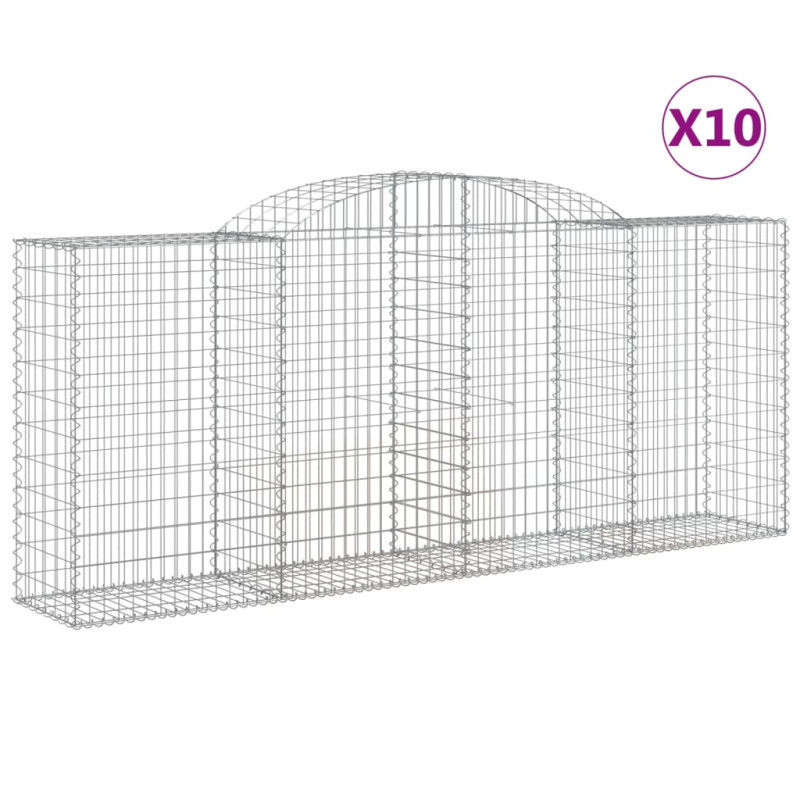 stradeXL Arched Gabion...