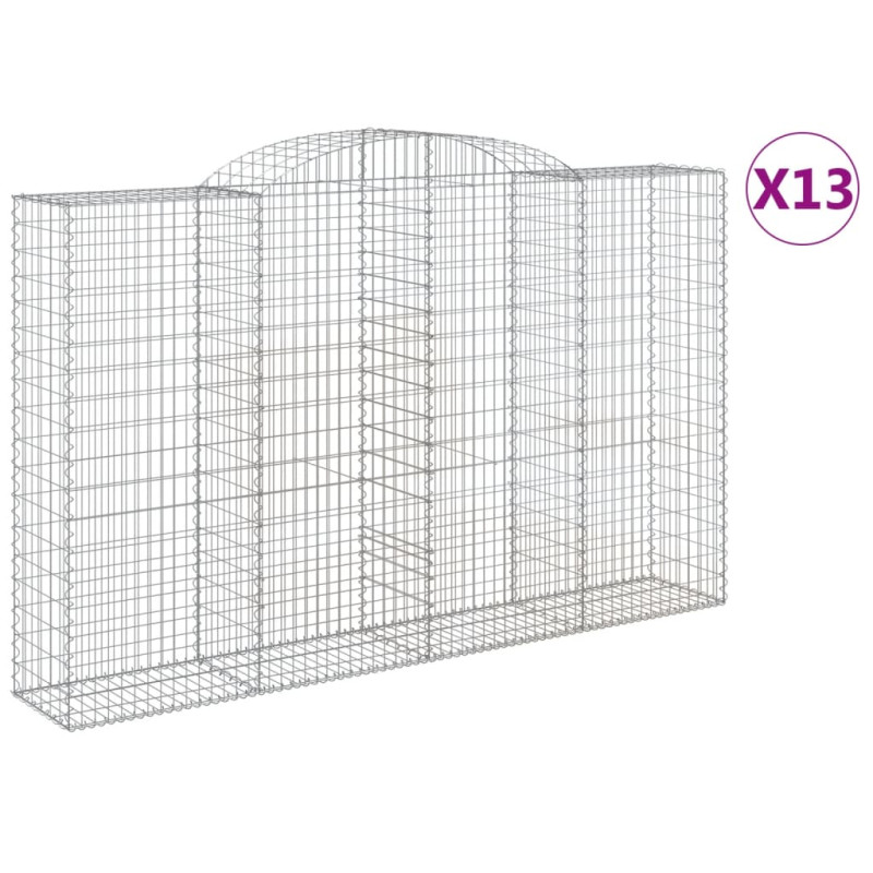 stradeXL Arched Gabion...