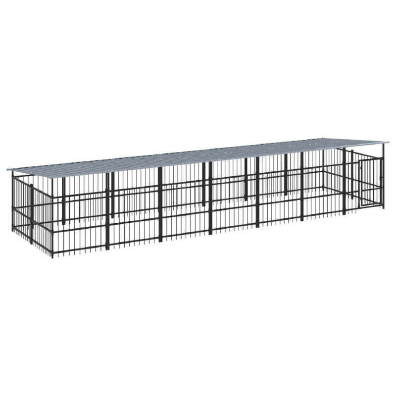 stradeXL Outdoor Dog Kennel...