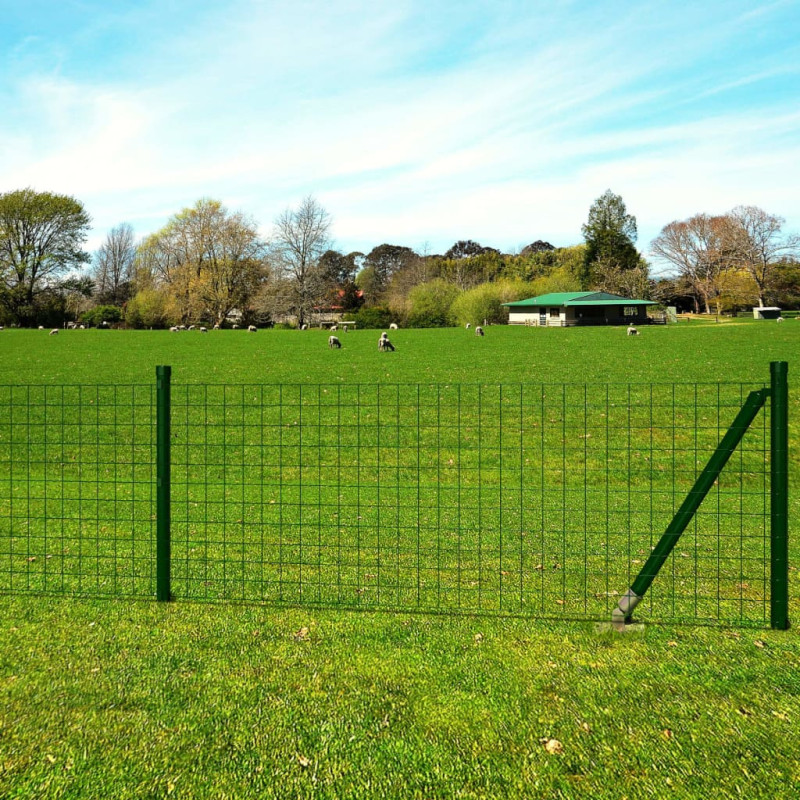 stradeXL Euro Fence Steel...