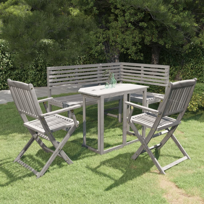 stradeXL 4 Piece Bistro Set...