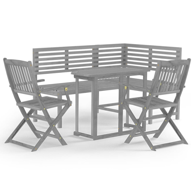 stradeXL 4 Piece Bistro Set...