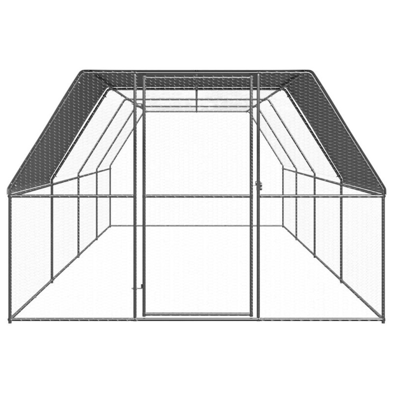 stradeXL Poulailler 3x8x2 m...