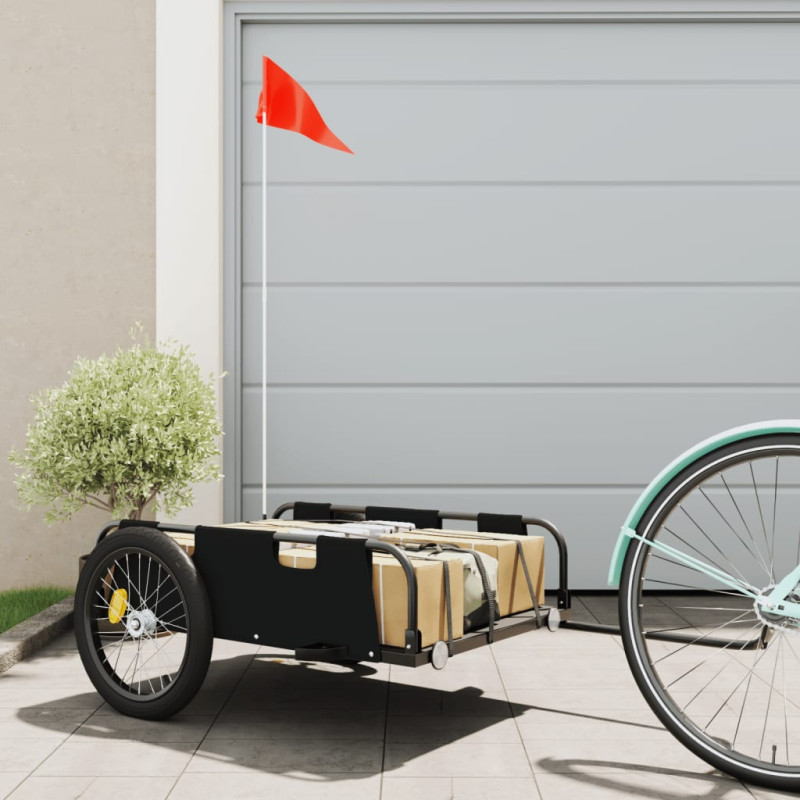 stradeXL Bike Trailer Black...