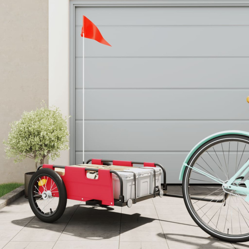 stradeXL Bike Trailer Red...