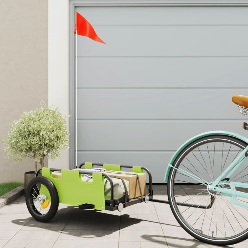 stradeXL Bike Trailer Green...