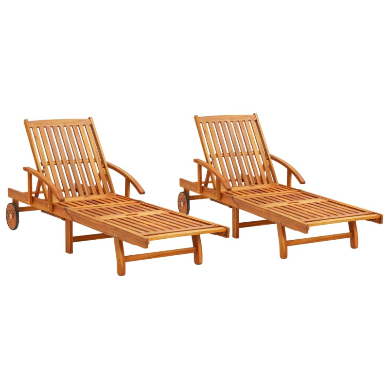 stradeXL Sun Loungers 2 pcs...