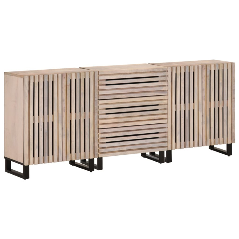 stradeXL Sideboards 3 pcs...