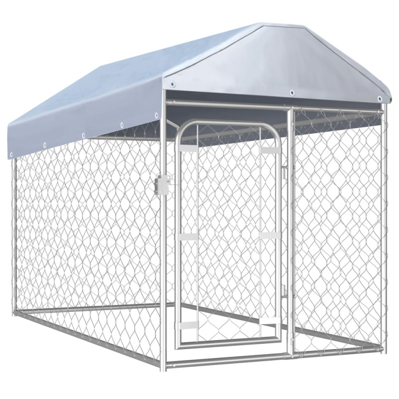 stradeXL Outdoor Dog Kennel...