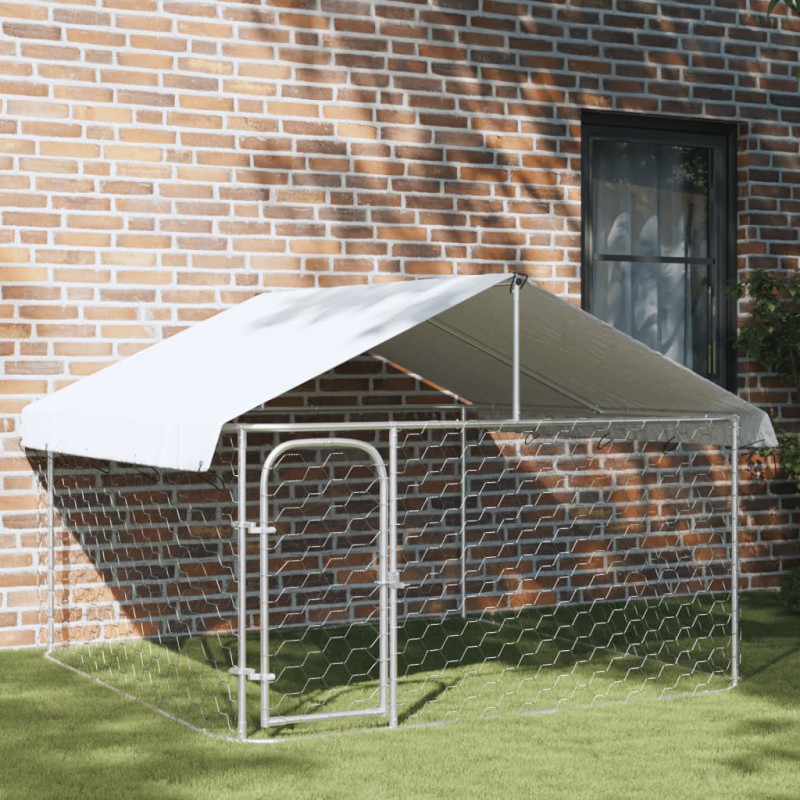 stradeXL Outdoor Dog Kennel...