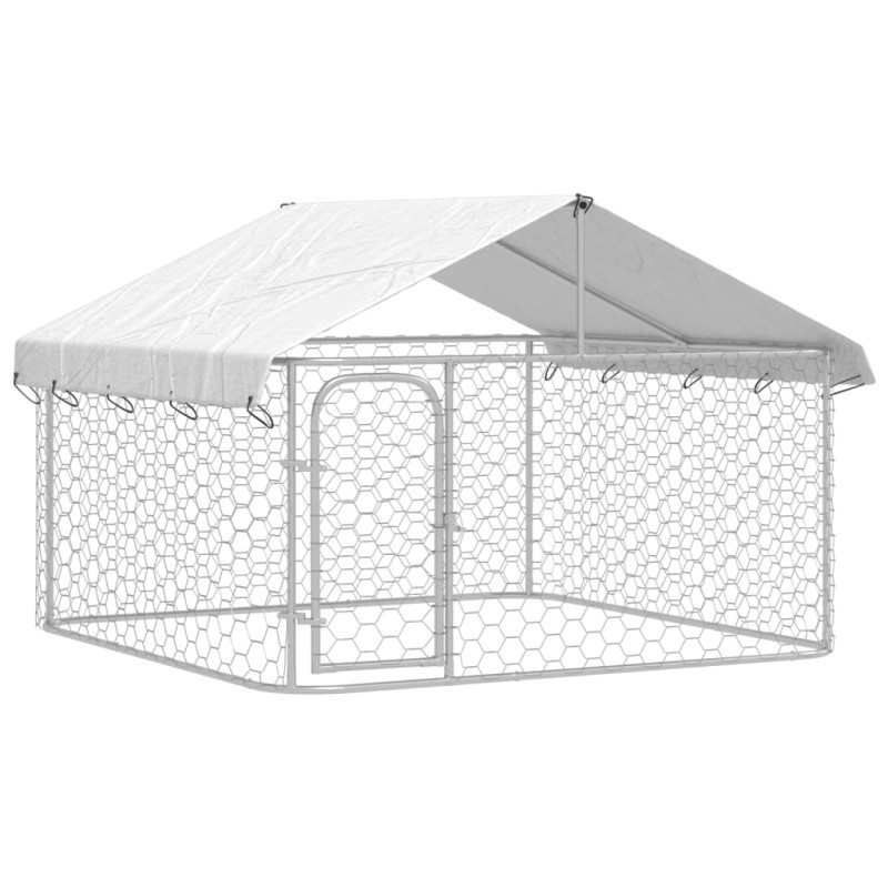 stradeXL Outdoor Dog Kennel...