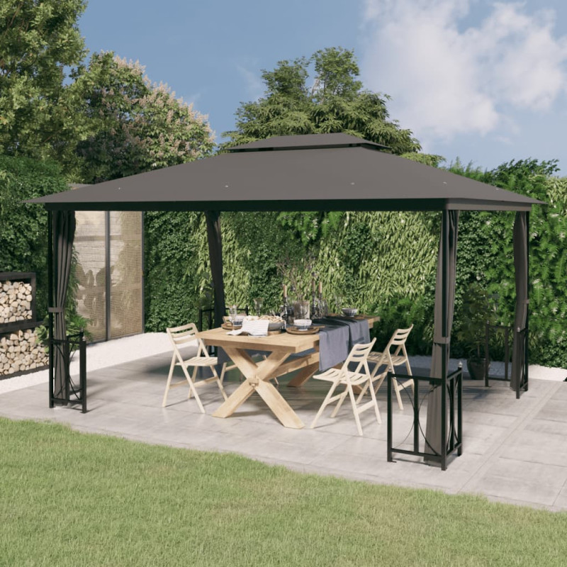 stradeXL Gazebo with...