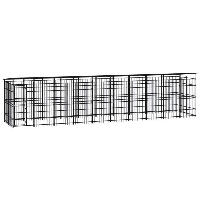 stradeXL Outdoor Dog Kennel...