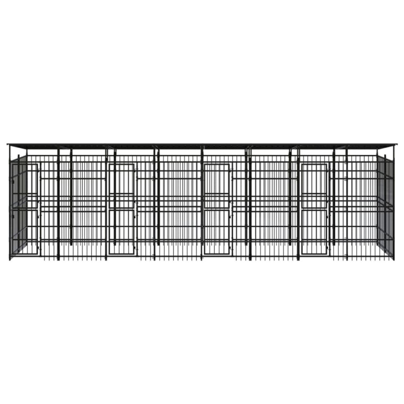 stradeXL Outdoor Dog Kennel...