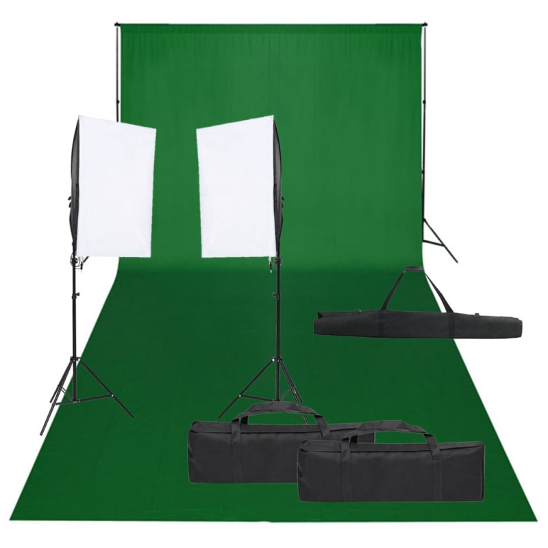 stradeXL Fotostudio-Set mit...