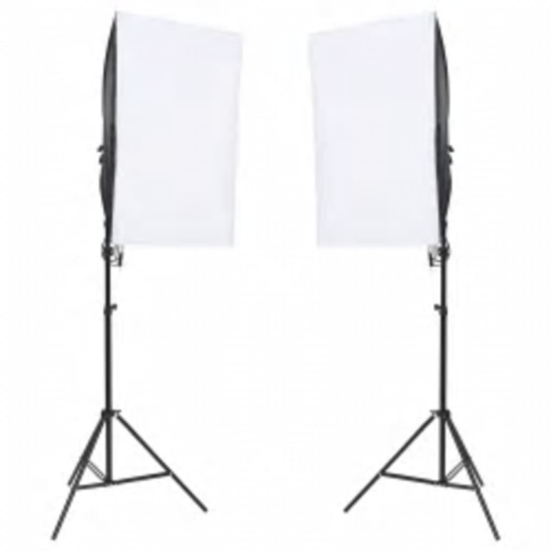 stradeXL Fotostudio-Set mit...