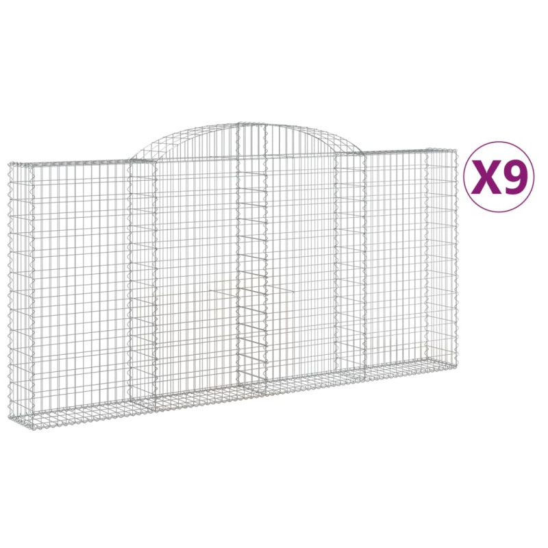 stradeXL Arched Gabion...