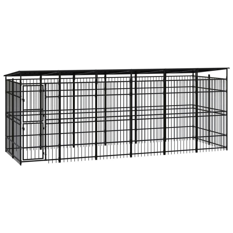 stradeXL Outdoor Dog Kennel...