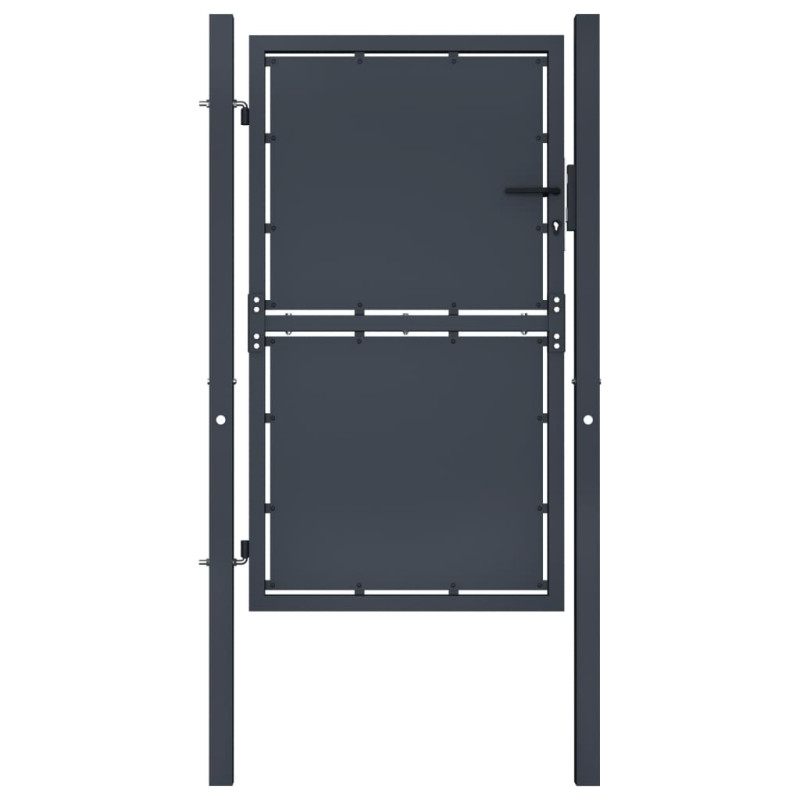 vidaXL Garden Gate Steel...