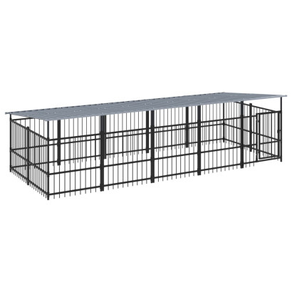 stradeXL Outdoor Dog Kennel...