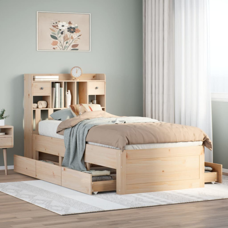 stradeXL Bookcase Bed...