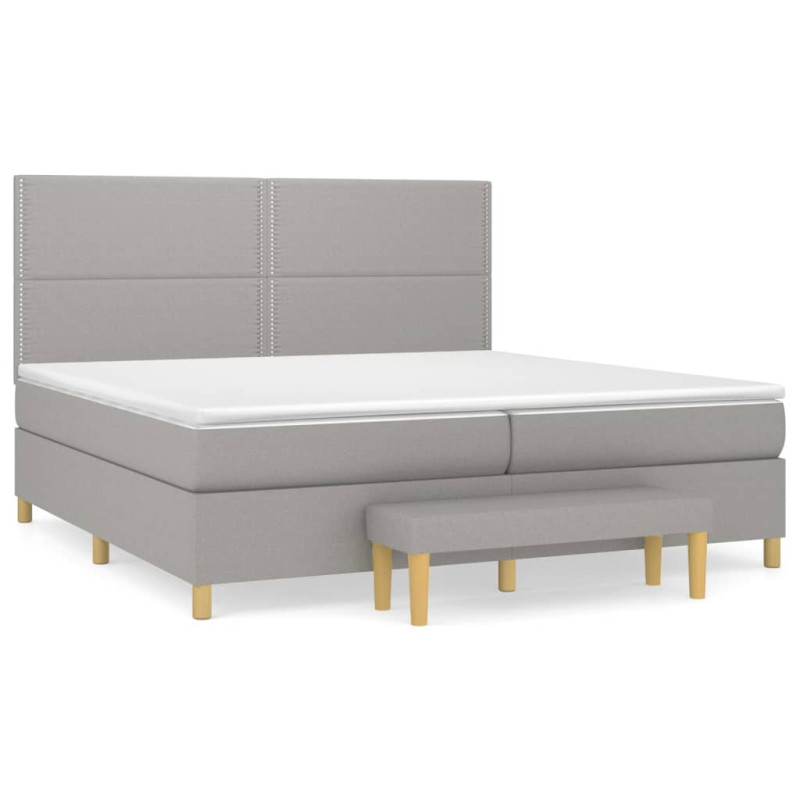 stradeXL Boxspringbett mit...