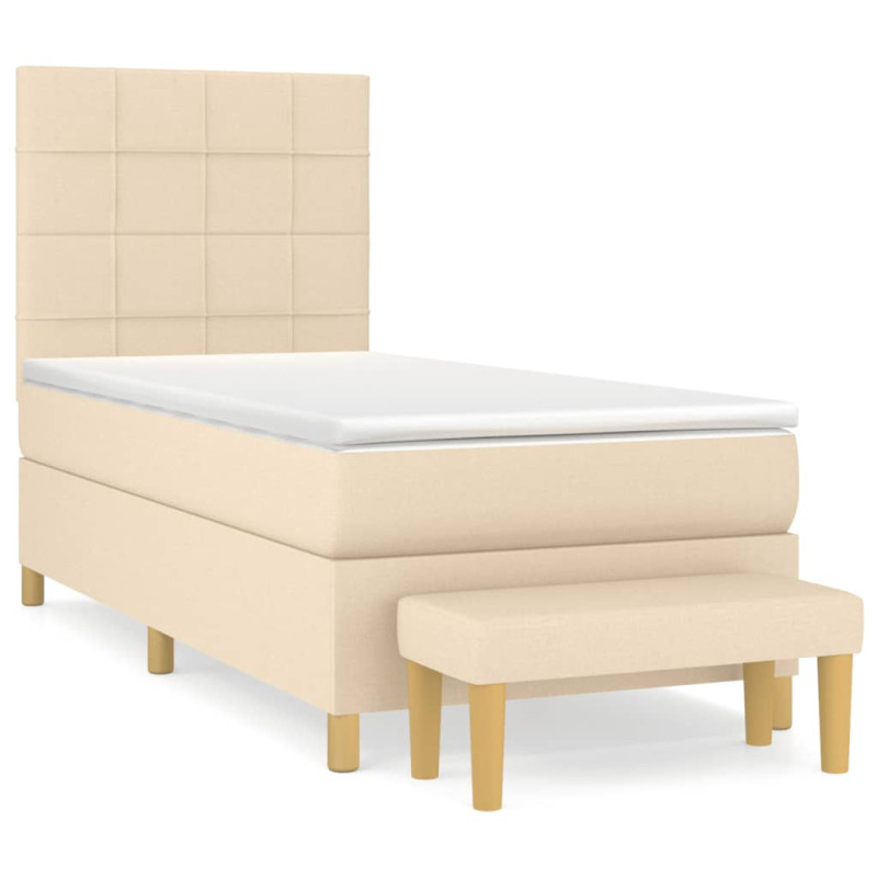 stradeXL Boxspringbett mit...