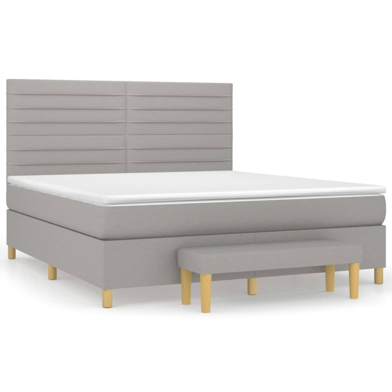 stradeXL Boxspringbett mit...