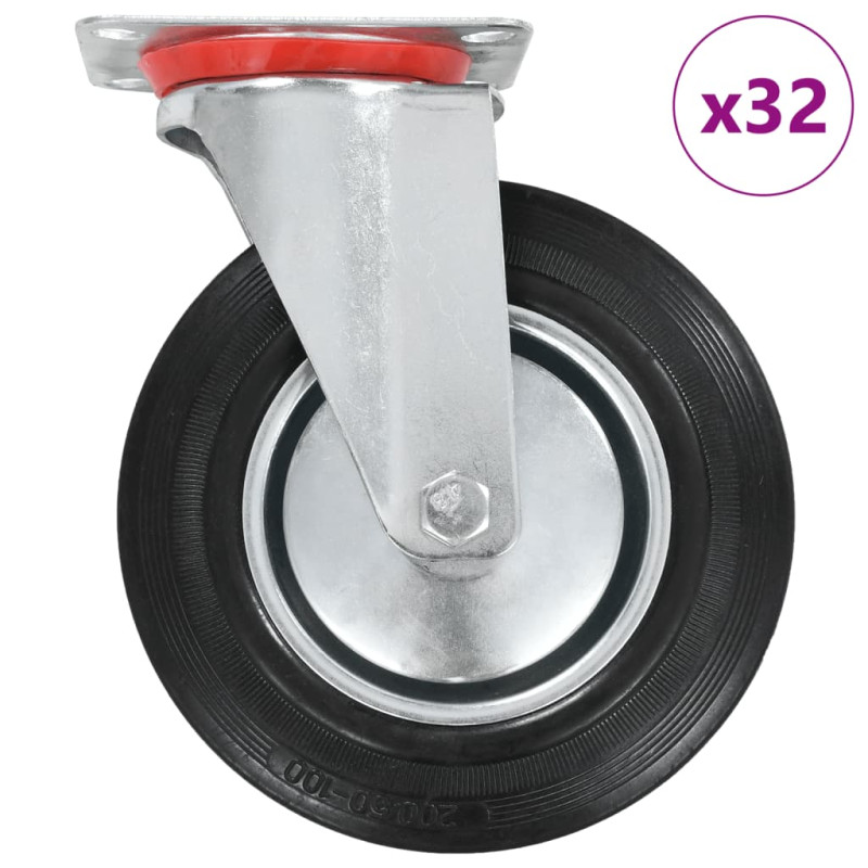 stradeXL 32 pcs Swivel...