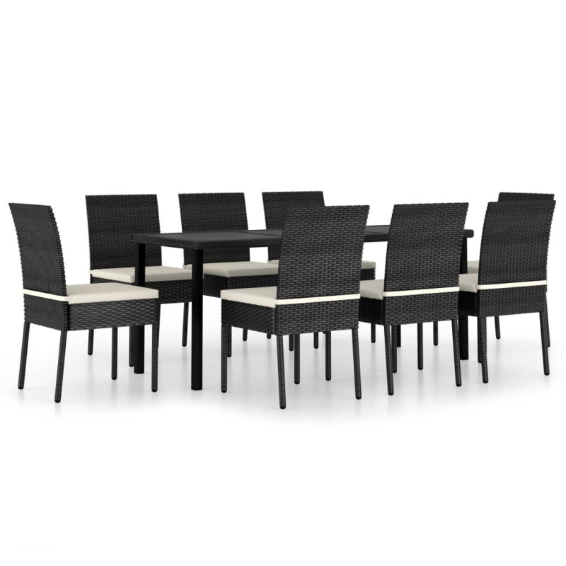 stradeXL 9 Piece Outdoor...