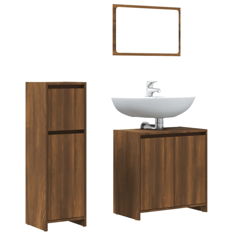 stradeXL 3 Piece Bathroom...