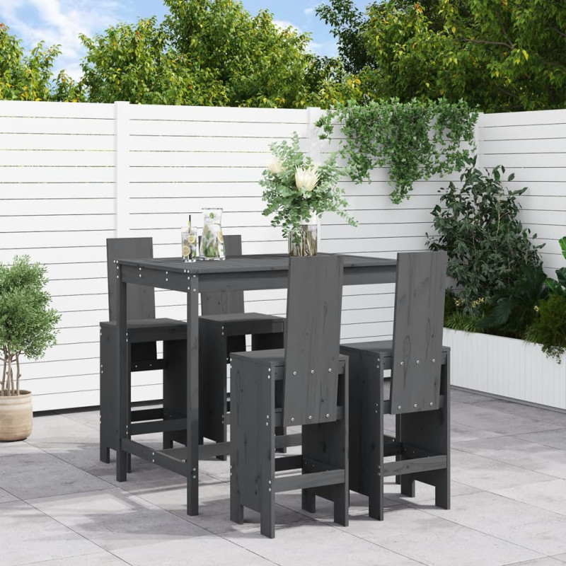 stradeXL 5 Piece Garden Bar...